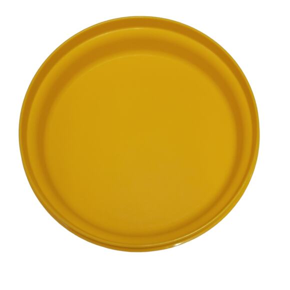 VTG 70s Tupperware Seal N Serve Bowl Harvest Yellow‎ No Lid 1206-13 Collectible - Picture 2 of 4